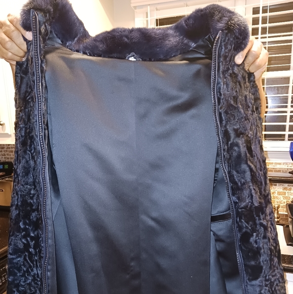 Blue Persian Lamb Jacket